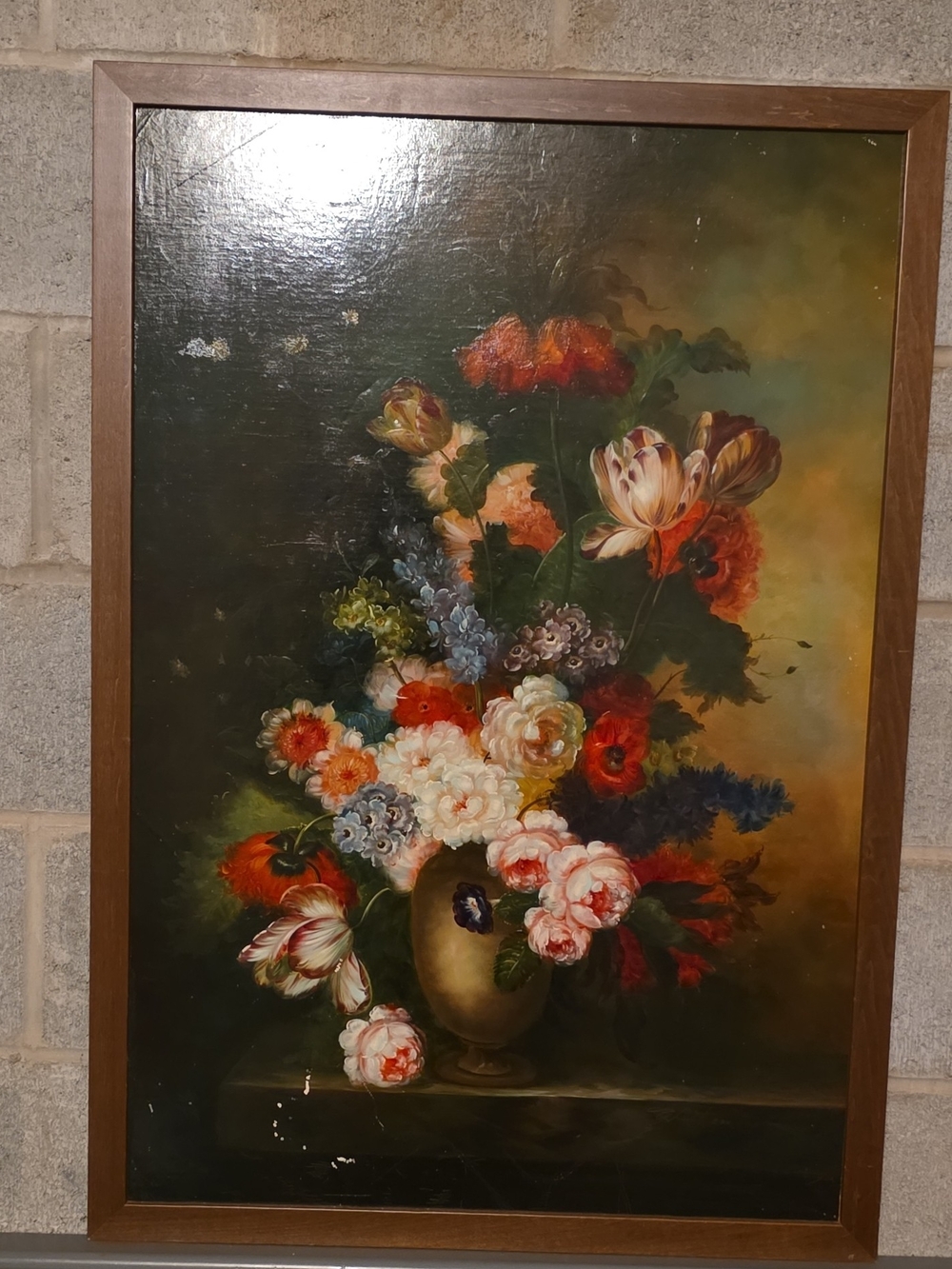 Floral Still Life Wall Art - Multicolor